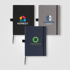 Image of the Hemingway Recycled Soft Cover Journal - A5 5.5" x 8.3" - ColorJet promotional product, SKU NWR-C.