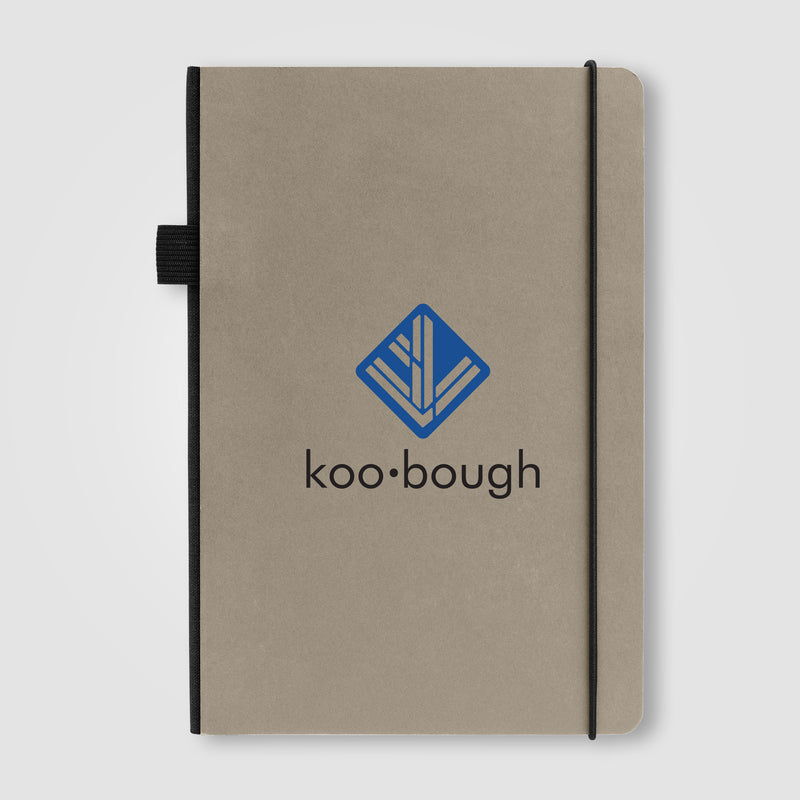 Recycled Kraft Paper Cover Journal - A5 5.9" x 8.3" - ColorJet-zoom-