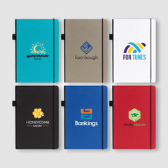 Image of the Recycled Kraft Paper Cover Journal - A5 5.9" x 8.3" - ColorJet promotional product, SKU NWT-C.