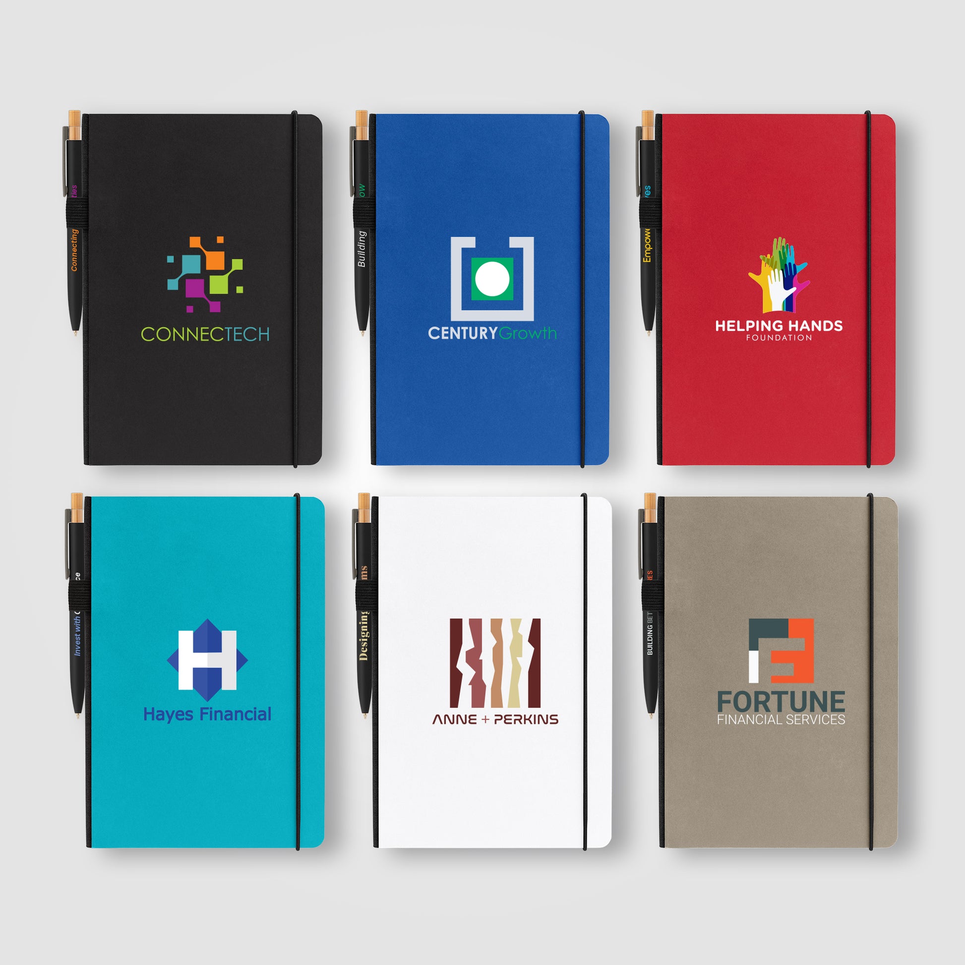 Image of the Recycled Kraft Paper Cover Journal & Pen Set - A5 5.9" x 8.3 promotional product, SKU NWU-C.