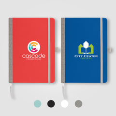 Image of the Steinbeck Recycled Hard Cover Journal - A5 5.9" x 8.3" - ColorJet promotional product, SKU NXI-C.