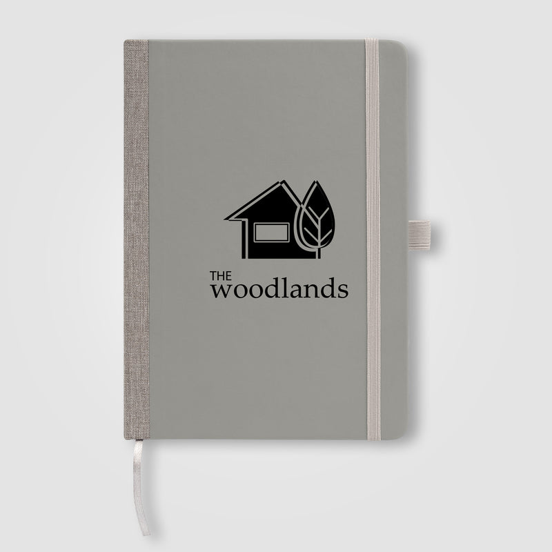 Steinbeck Recycled Hard Cover Journal - A5 5.9" x 8.3"-zoom-