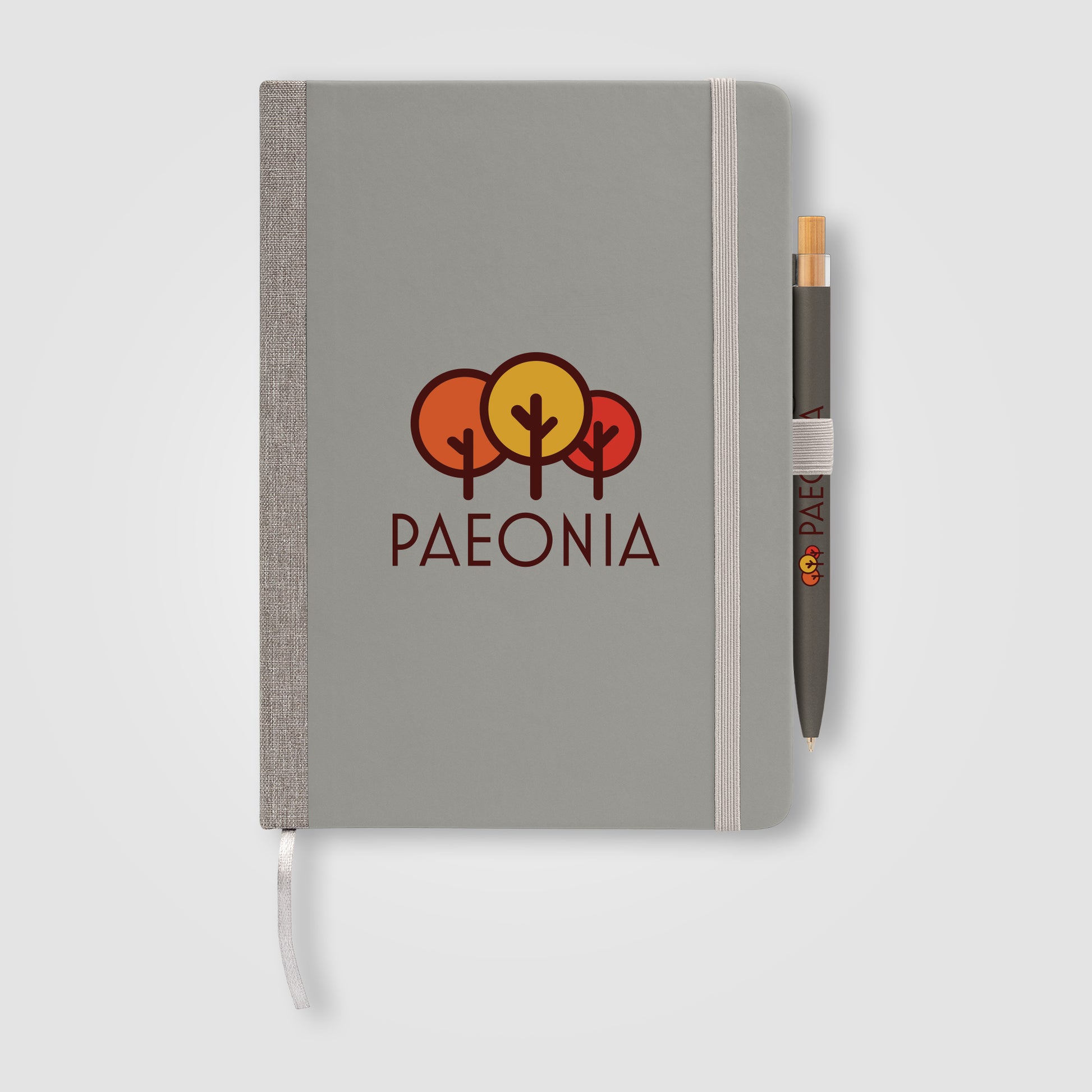 Steinbeck Recycled Hard Cover Journal & Pen Set - A5 5.9" x 8.3"-3