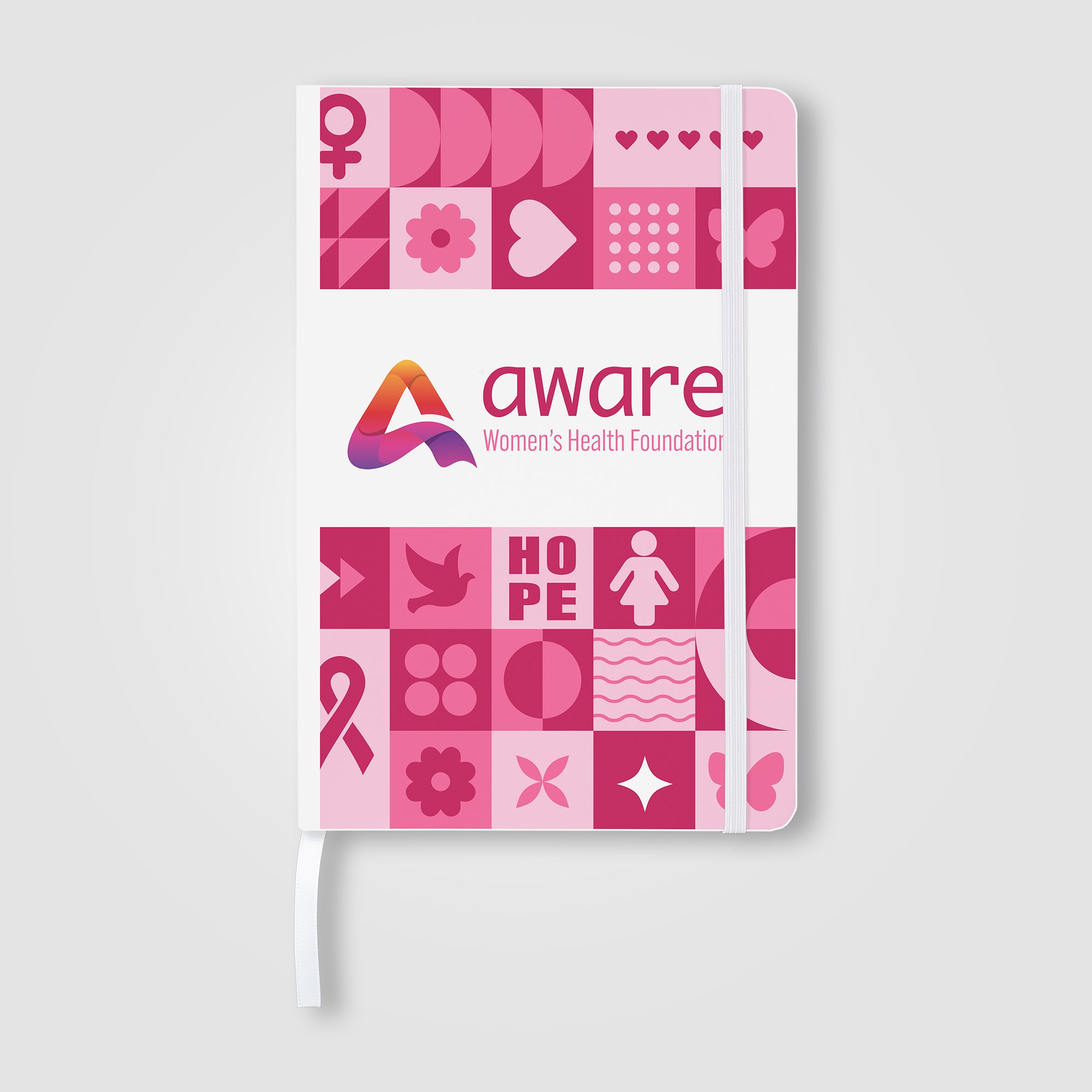Image of the SimpliColor Hard Cover Notebook - A5 promotional product, SKU NXZ.