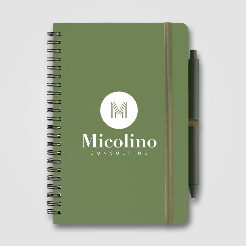 Höga Repreve Spiral Jotter Notepad - A5-zoom-