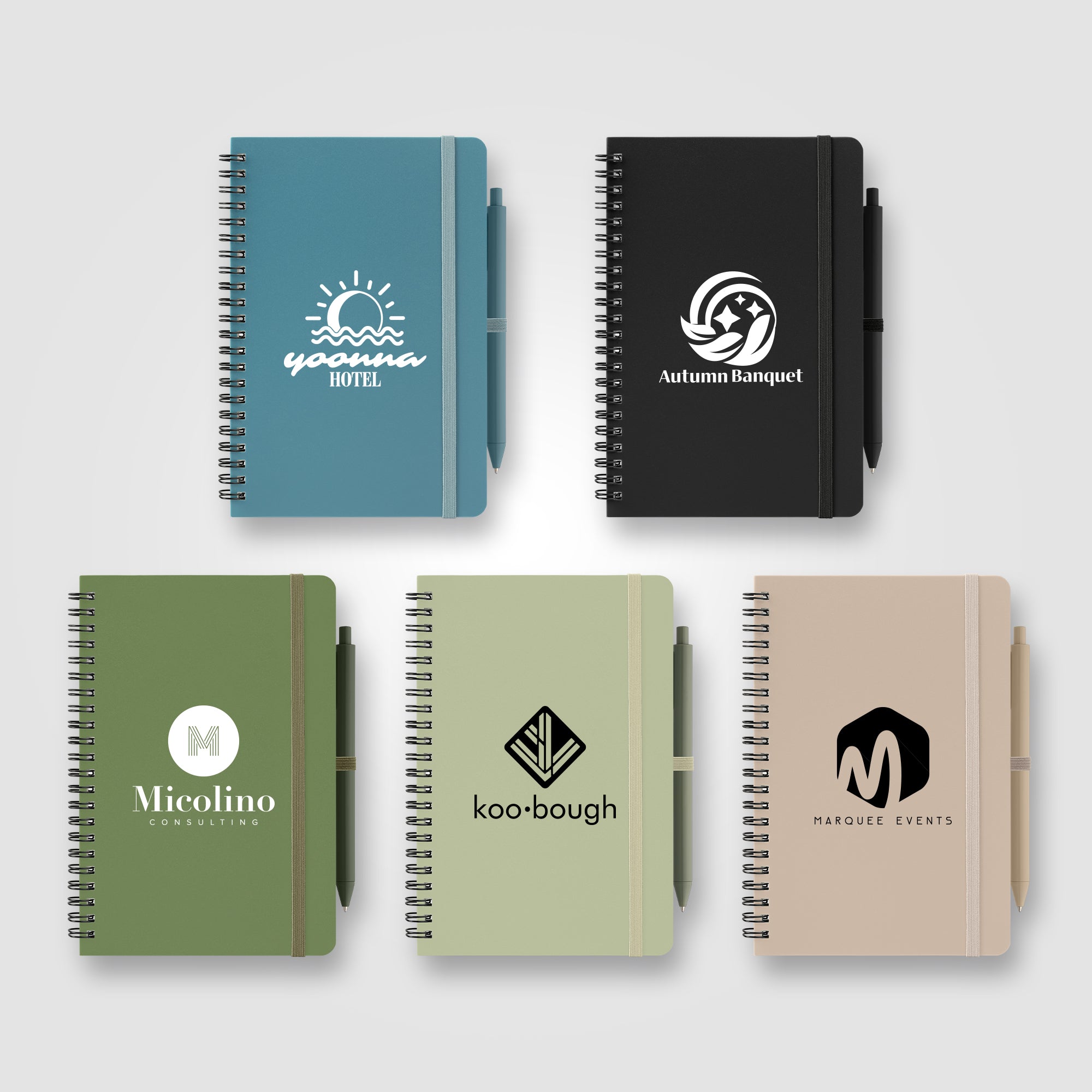 Image of the Höga Repreve Spiral Jotter Notepad - A5 promotional product, SKU NZE.
