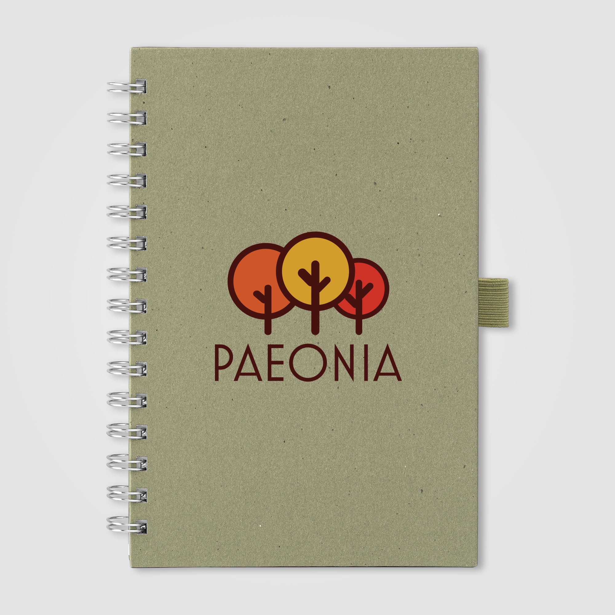 Terra Recycled Milk Carton Hard Cover Spiral Notebook - A5 - ColorJet-zoom-4