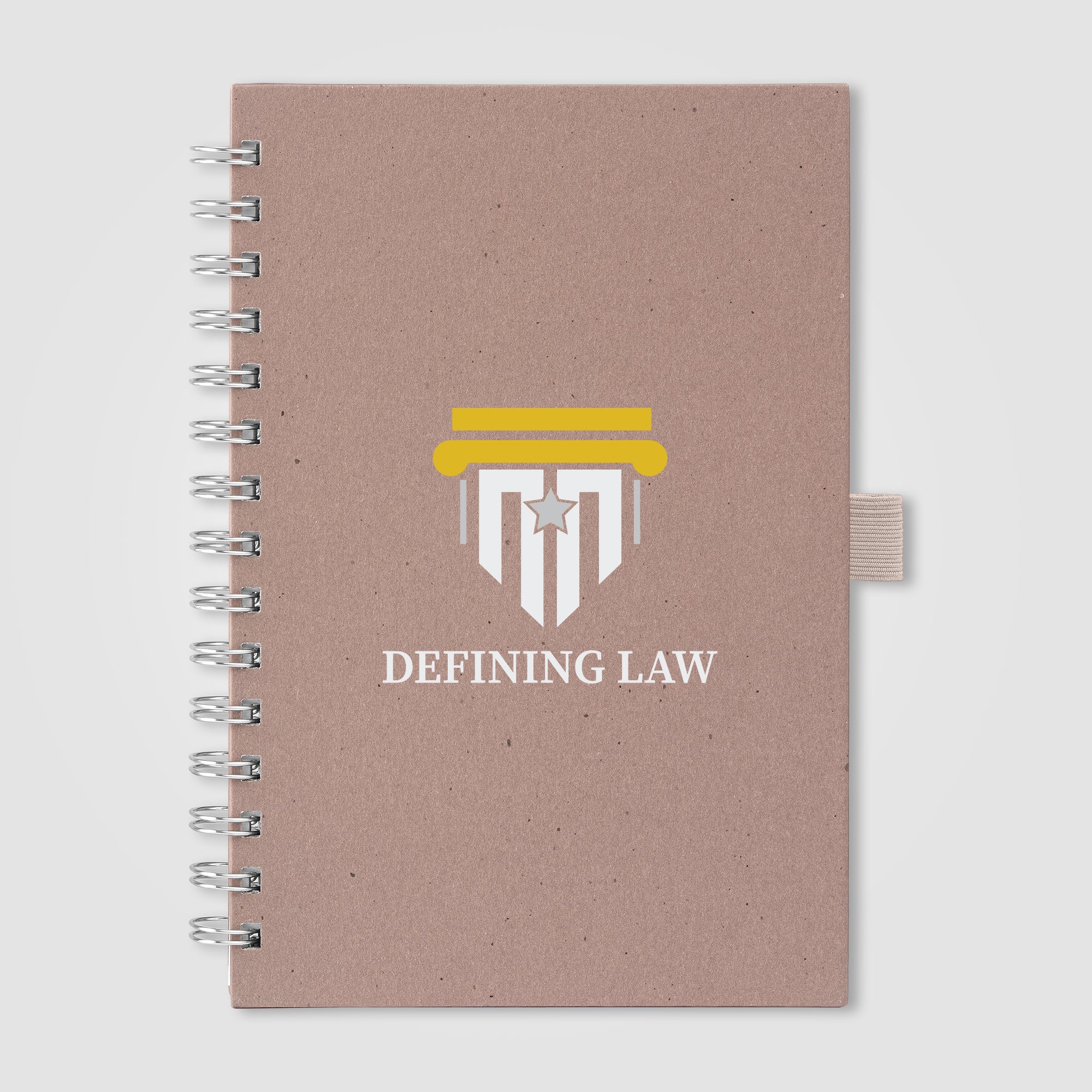 Terra Recycled Milk Carton Hard Cover Spiral Notebook - A5 - ColorJet-zoom-3