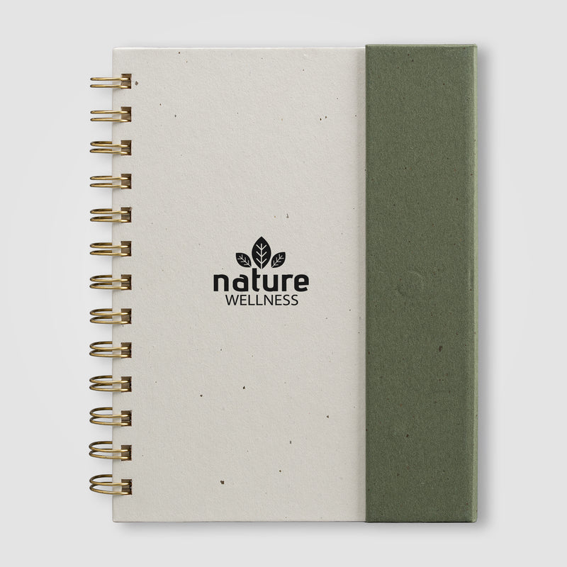 Halden FSC Paper Sticky Note Spiral Notebook Organizer – B6-zoom-