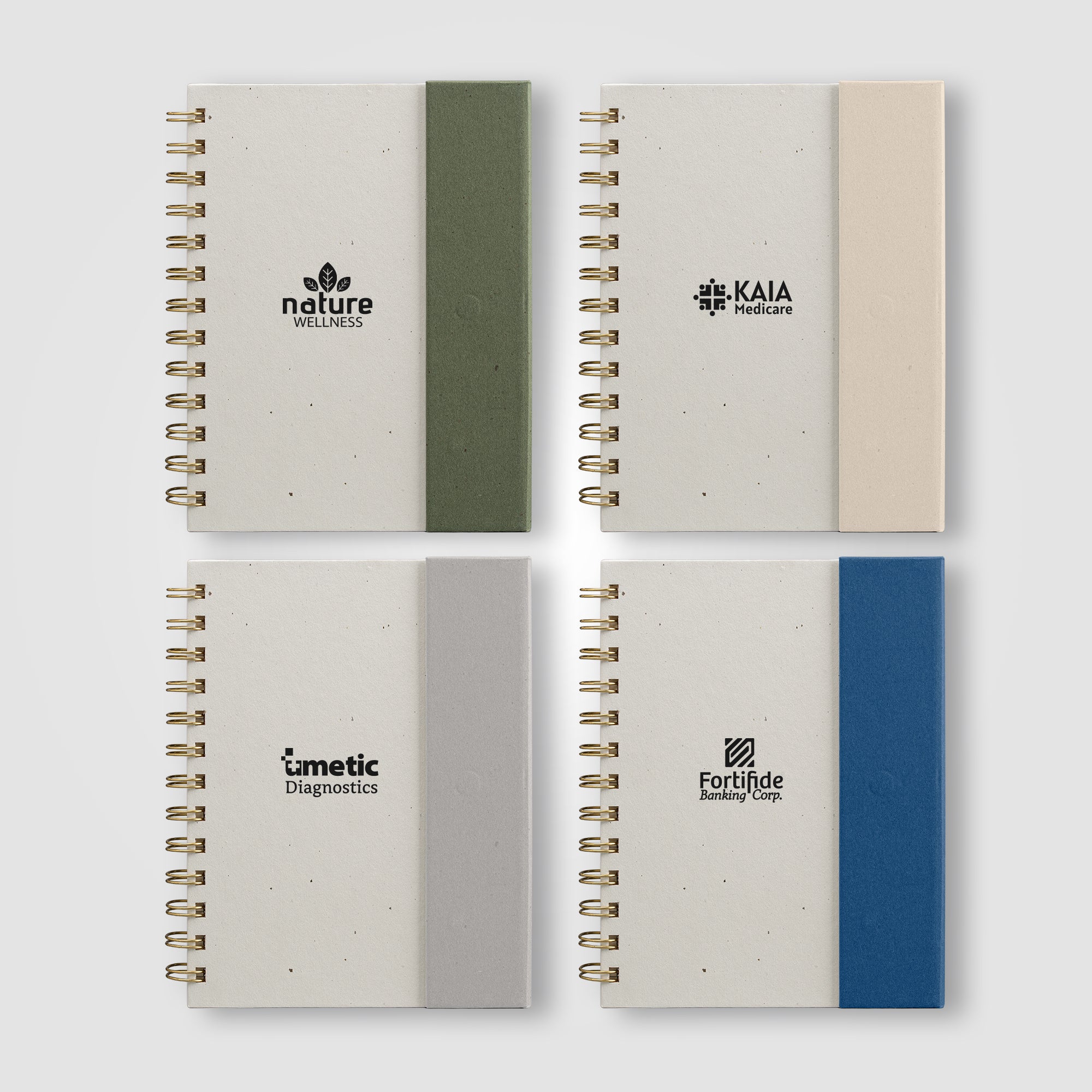 Image of the Halden FSC Paper Sticky Note Spiral Notebook Organizer – B6 promotional product, SKU NZZ.