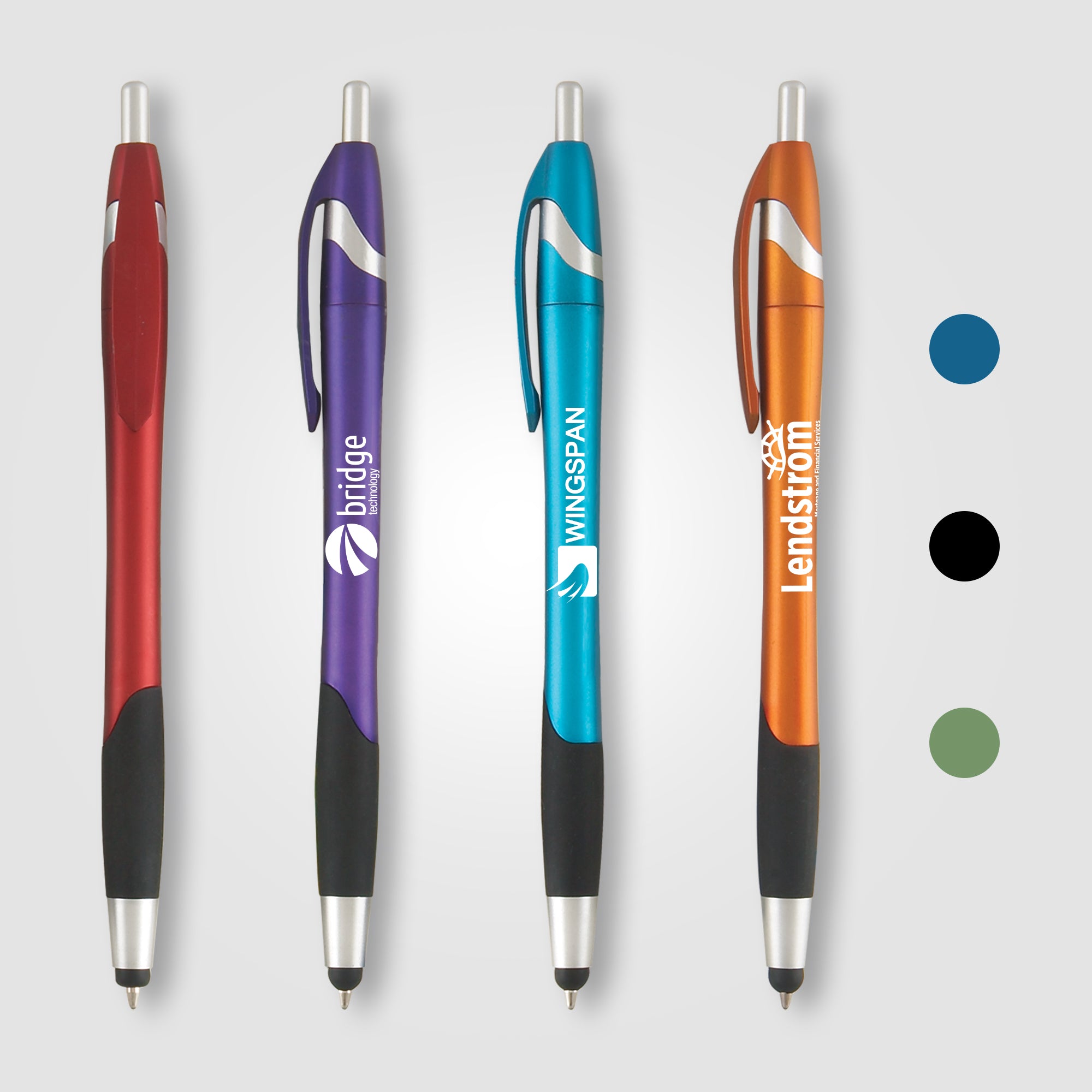 Image of the Stratus Grip w/Stylus Pen promotional product, SKU PCH.