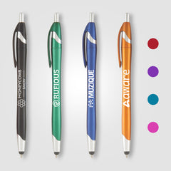 Image of the Stratus Metallic w/Stylus Pen promotional product, SKU PCJ.