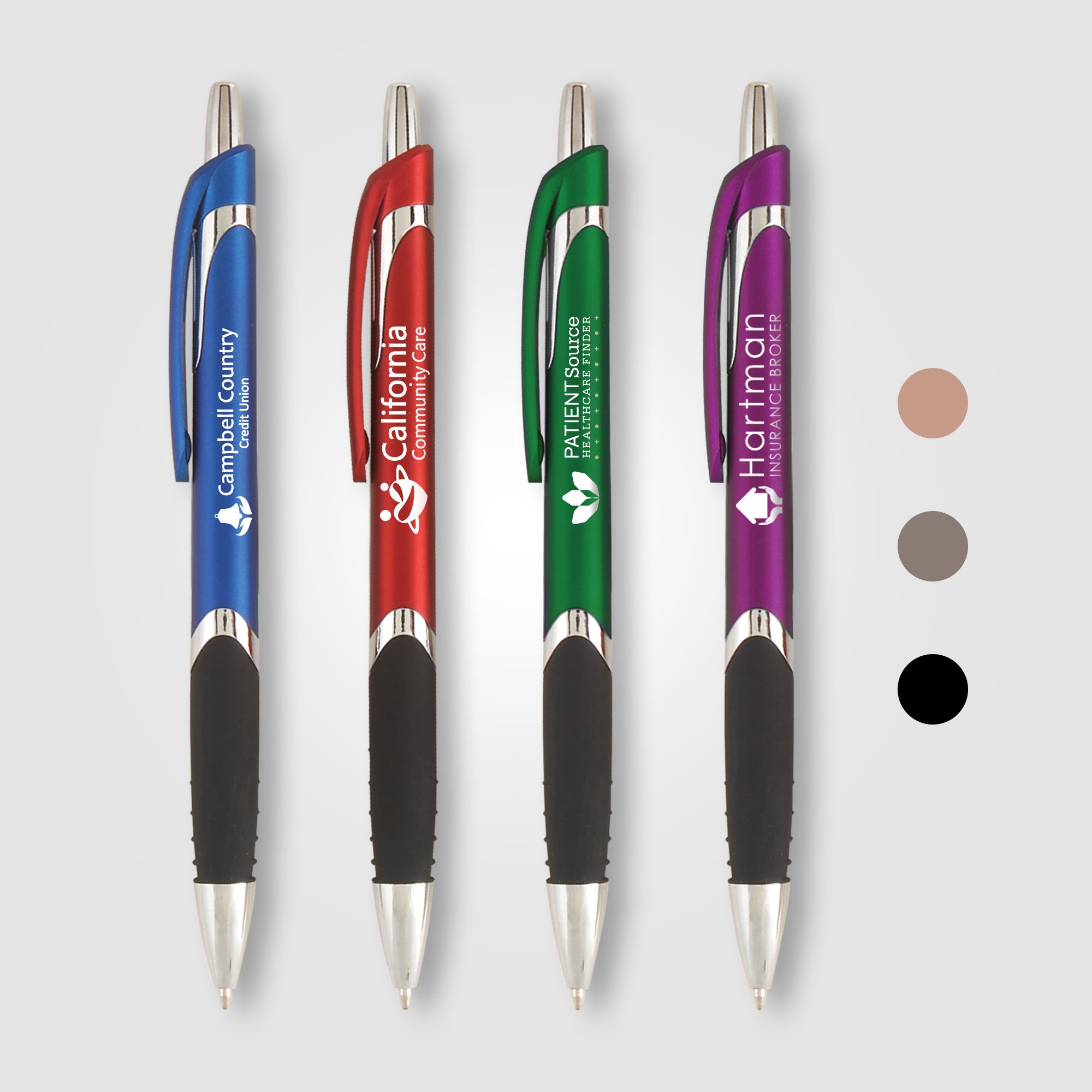Image of the Solana Grip Pen promotional product, SKU PNS.