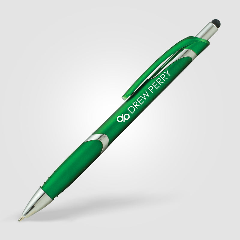 Solana Metallic Pen w/ Stylus-zoom-