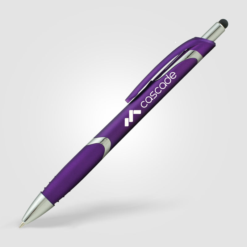 Solana Metallic Pen w/ Stylus-zoom-