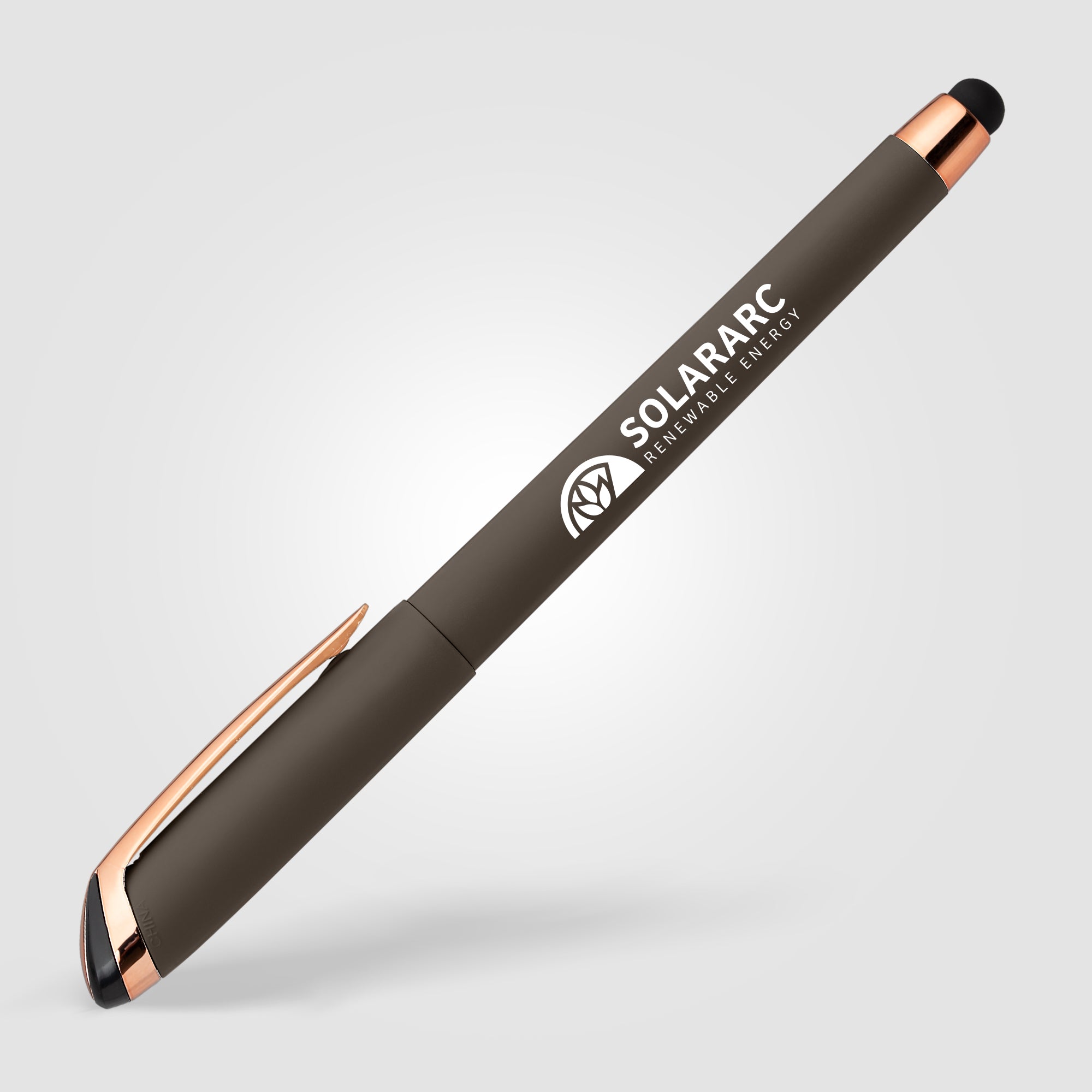 Gazelle Gel Softy Rose Gold Pen w/ Stylus-zoom-4