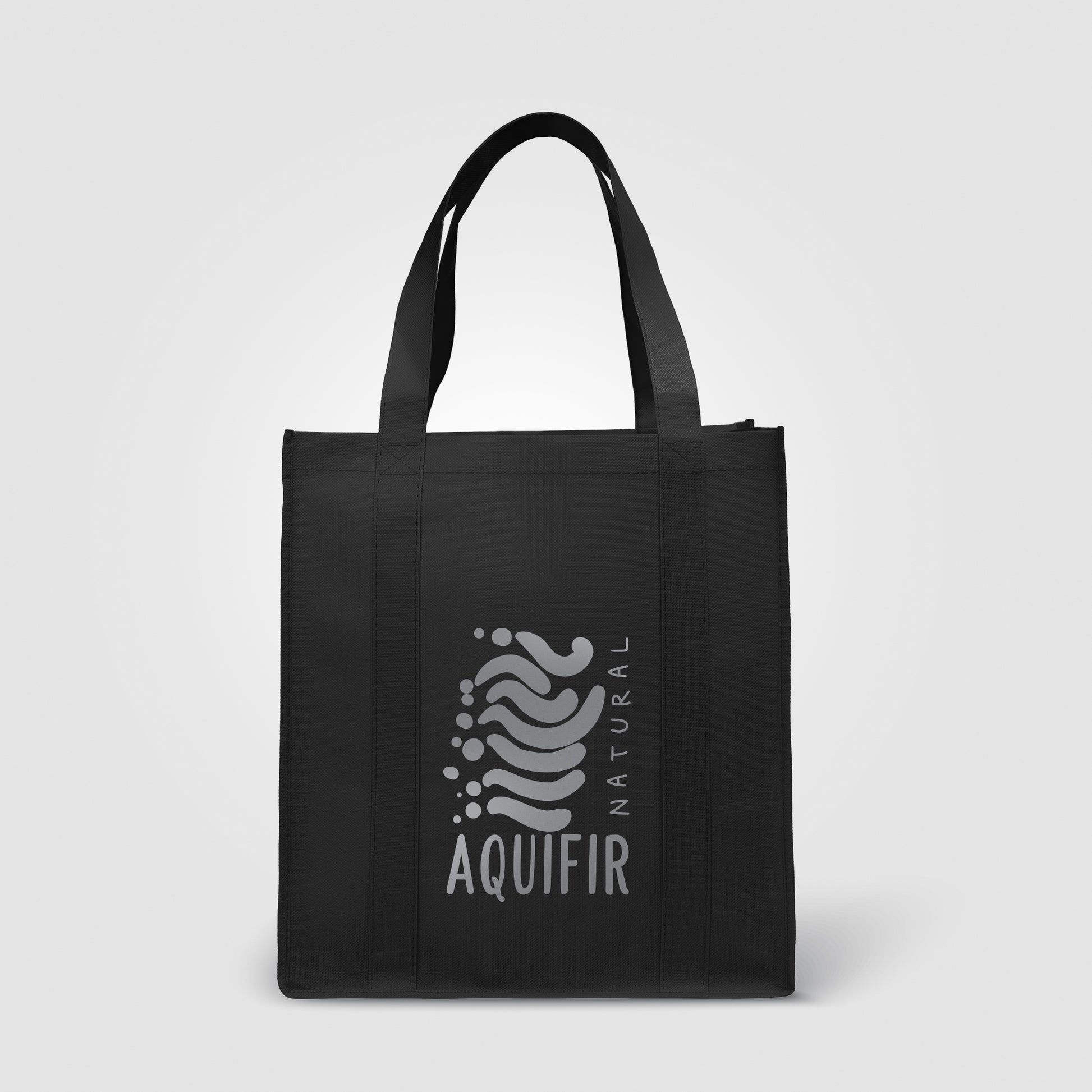 North Park - Non-Woven Shopping Tote Bag - Metallic imprint-2