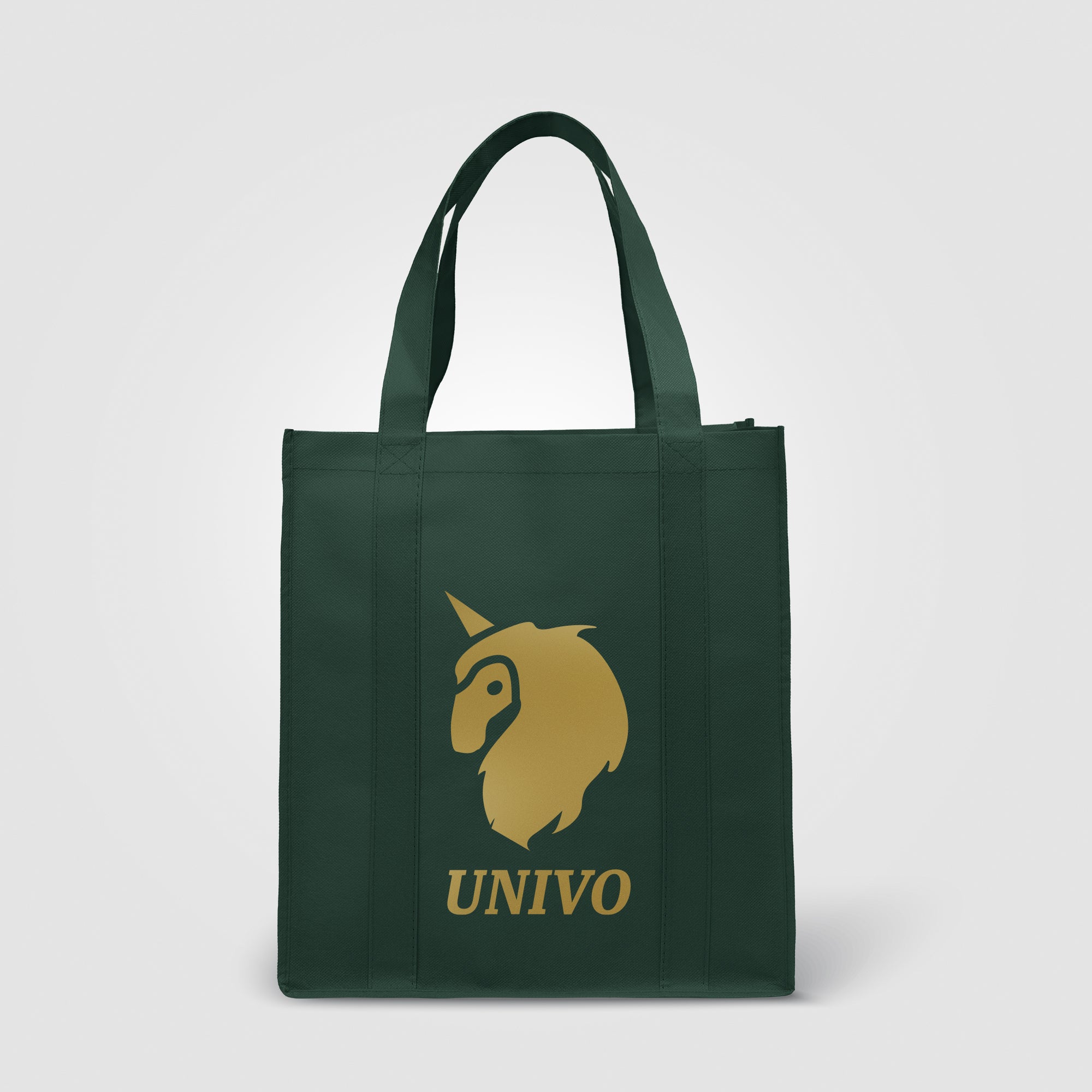 North Park - Non-Woven Shopping Tote Bag - Metallic imprint-zoom-6