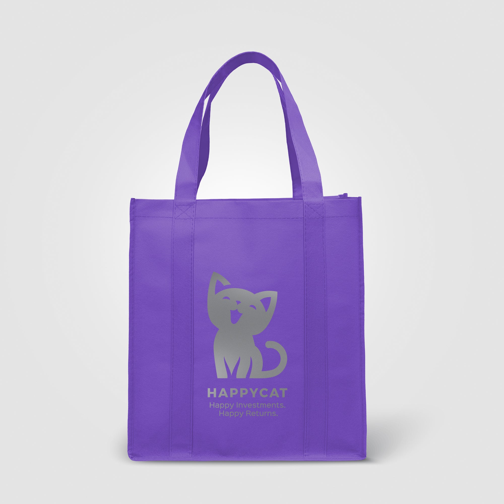 North Park - Non-Woven Shopping Tote Bag - Metallic imprint-zoom-4