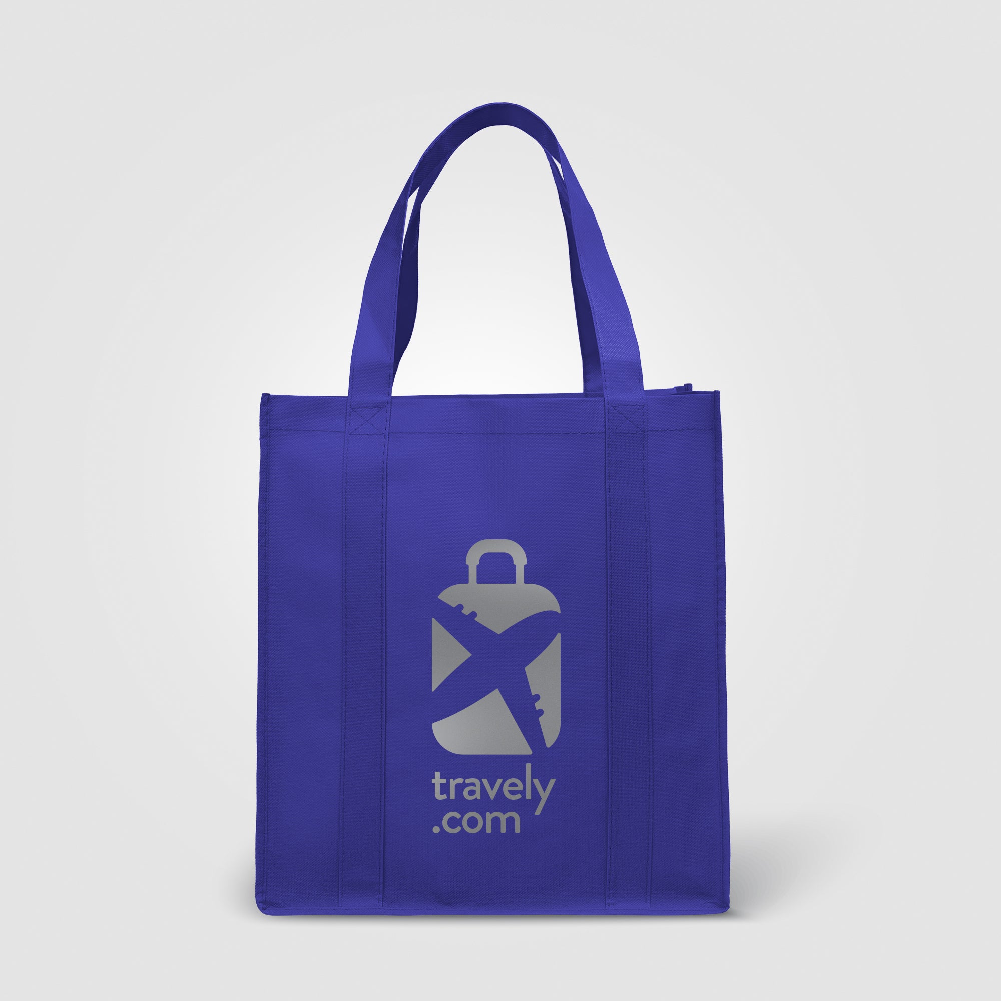 North Park - Non-Woven Shopping Tote Bag - Metallic imprint-zoom-5