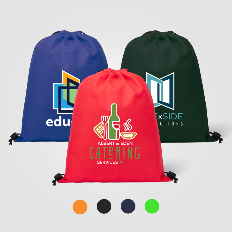 Gateway - Non-Woven Drawstring Backpack - Heat Transfer-zoom-