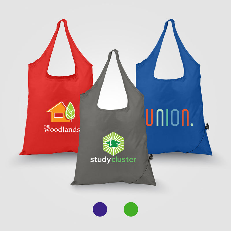 Capri - Foldaway Shopping Tote Bag - Full Color-zoom-