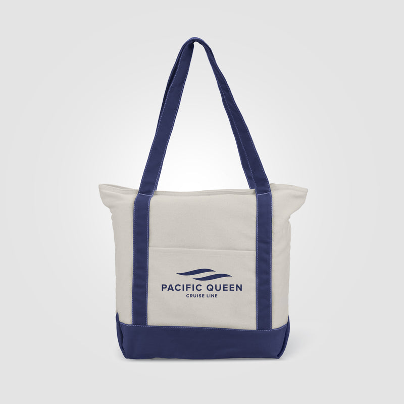 Zephyr - Cotton Canvas Tote Bag-zoom-