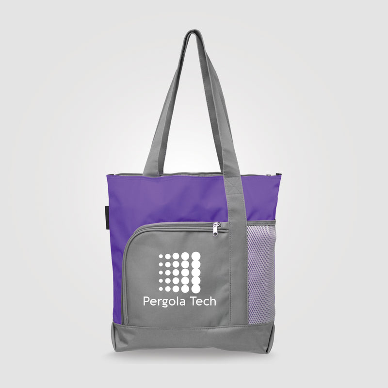 Palomar - 600D Polyester Canvas Zipper Tote-zoom-