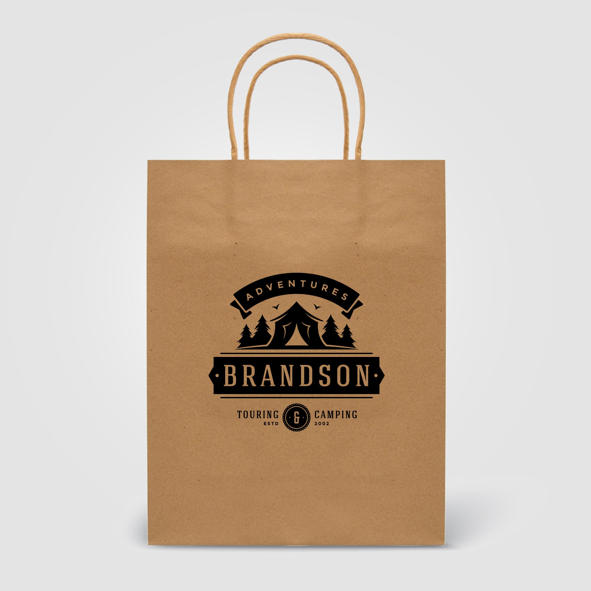 Kraft Paper Bag - 9.4"w x 12.12"h-zoom-4