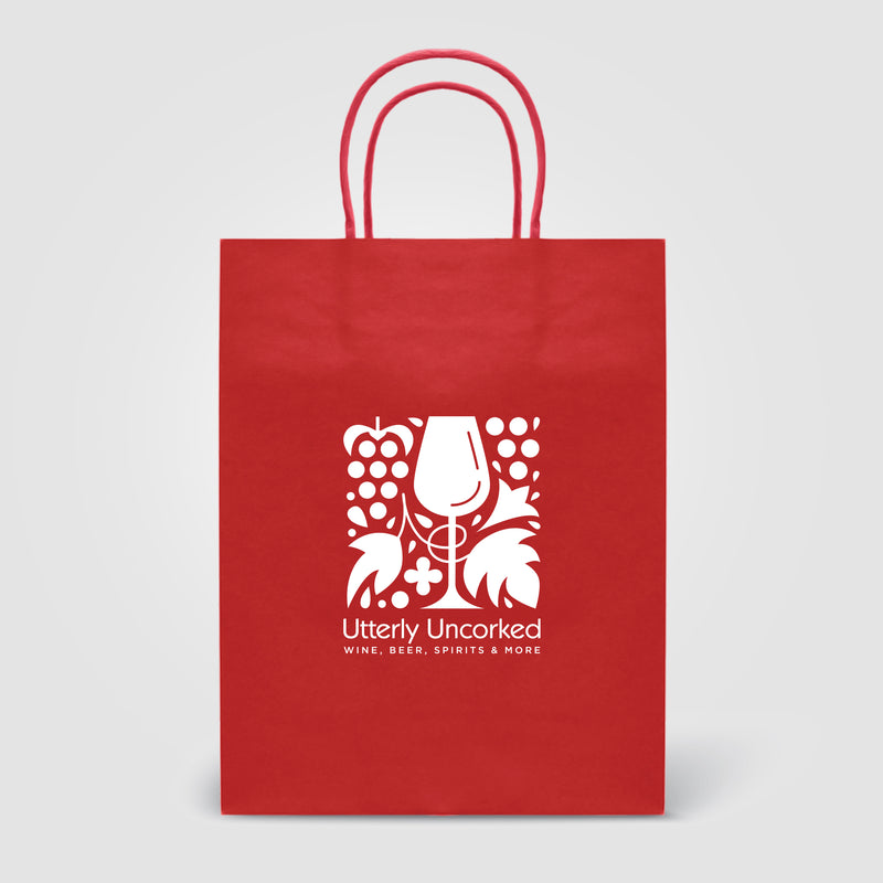 Kraft Paper Bag - 9.4"w x 12.12"h-zoom-