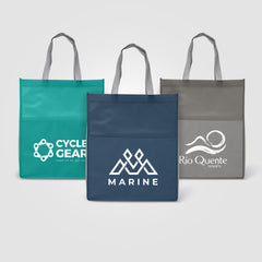 Image of the Rome RPET - Recycled Non-Woven Tote with 210 D Pocket promotional product, SKU UFX.