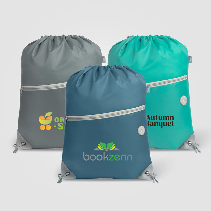Daypack - RPET Drawstring Backpack - ColorJet-zoom-