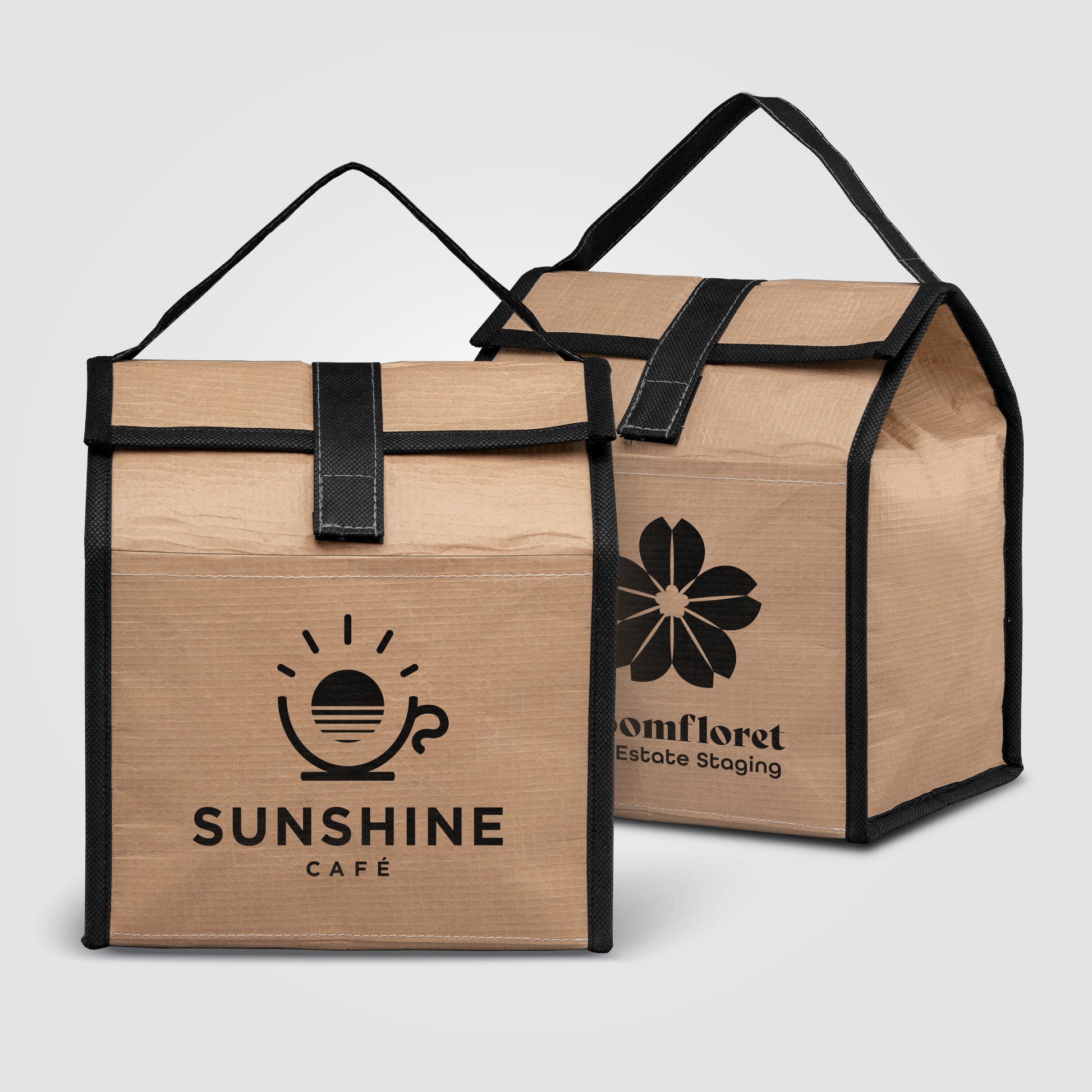 Image of the Natural - Woven Paper Cooler Lunch Bag promotional product, SKU UGT.