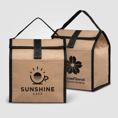 Image of the Natural - Woven Paper Cooler Lunch Bag promotional product, SKU UGT.