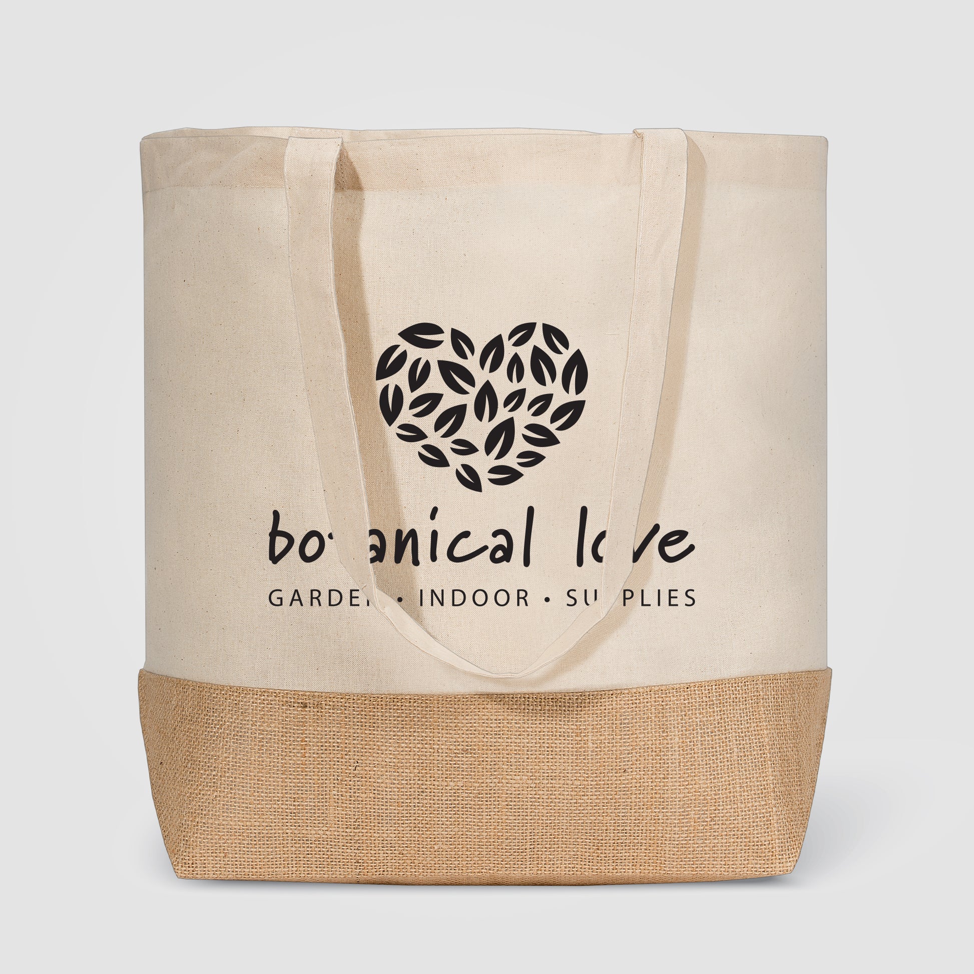 Image of the Rio Collection - 5 oz. Recycled Cotton and Jute Shopper Tote Bag promotional product, SKU UHR.