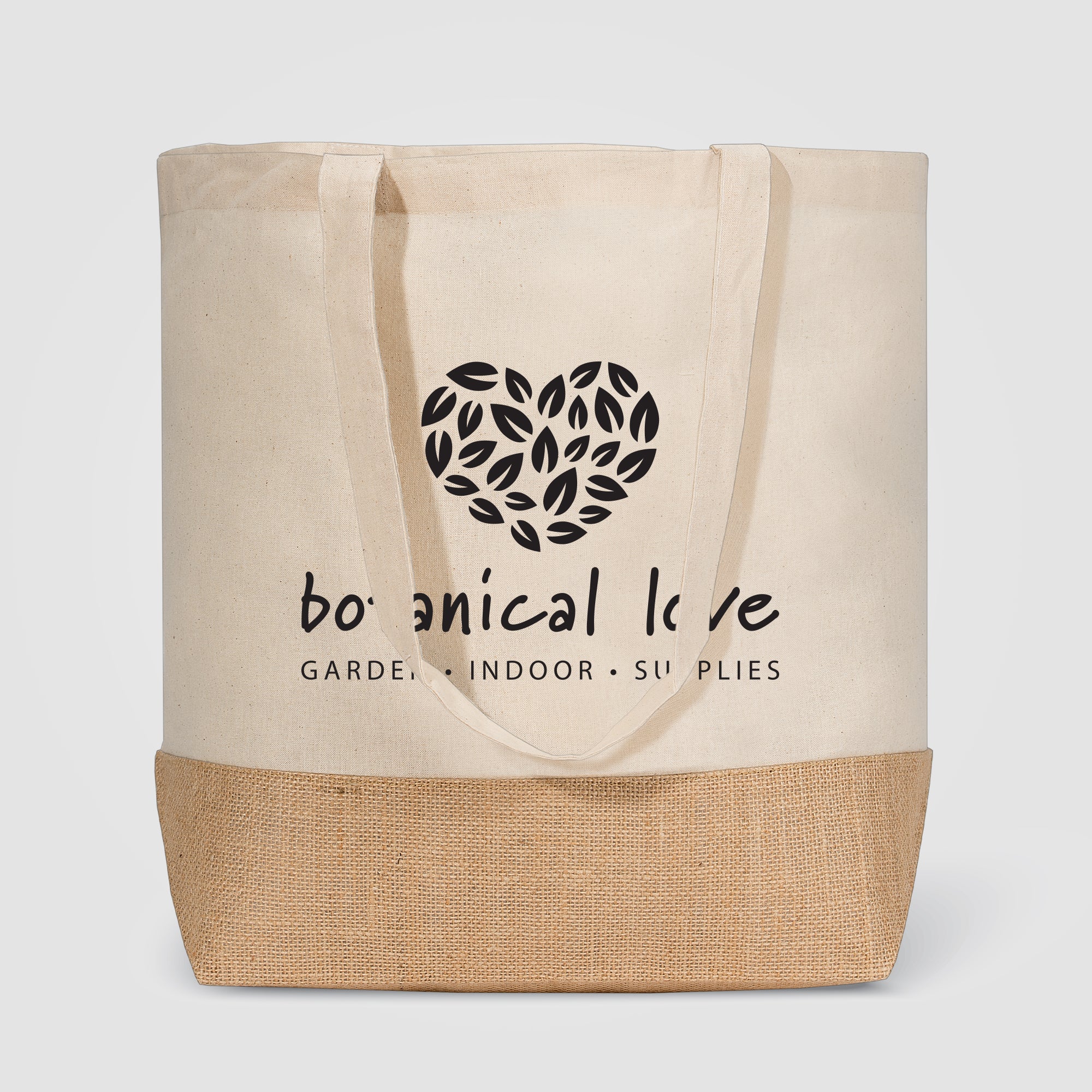 Image of the Rio Collection - 5 oz. Recycled Cotton and Jute Shopper Tote Bag promotional product, SKU UHR.