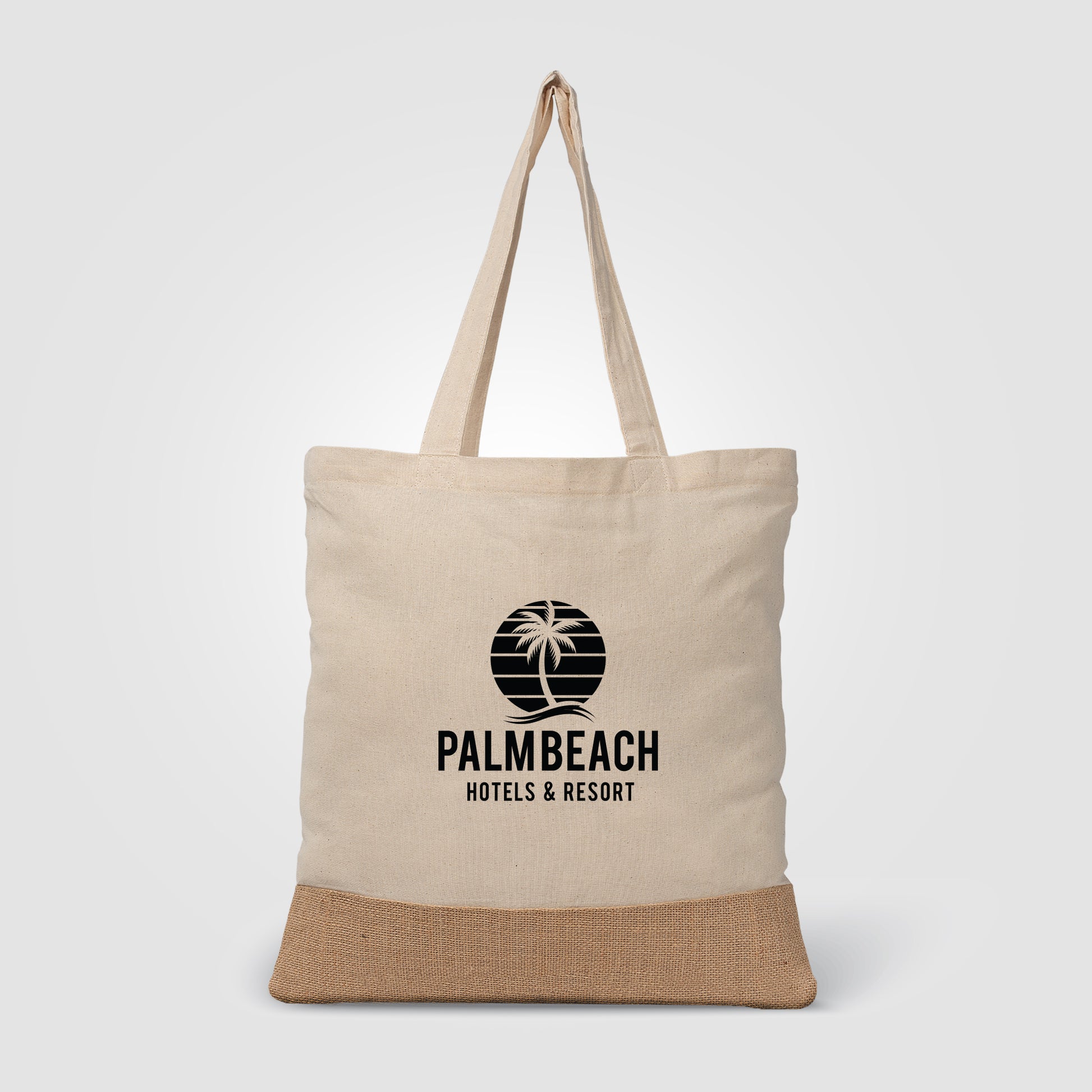 Image of the Rio Collection - 5 oz. Recycled Cotton and Jute Tote Bag promotional product, SKU UHS.