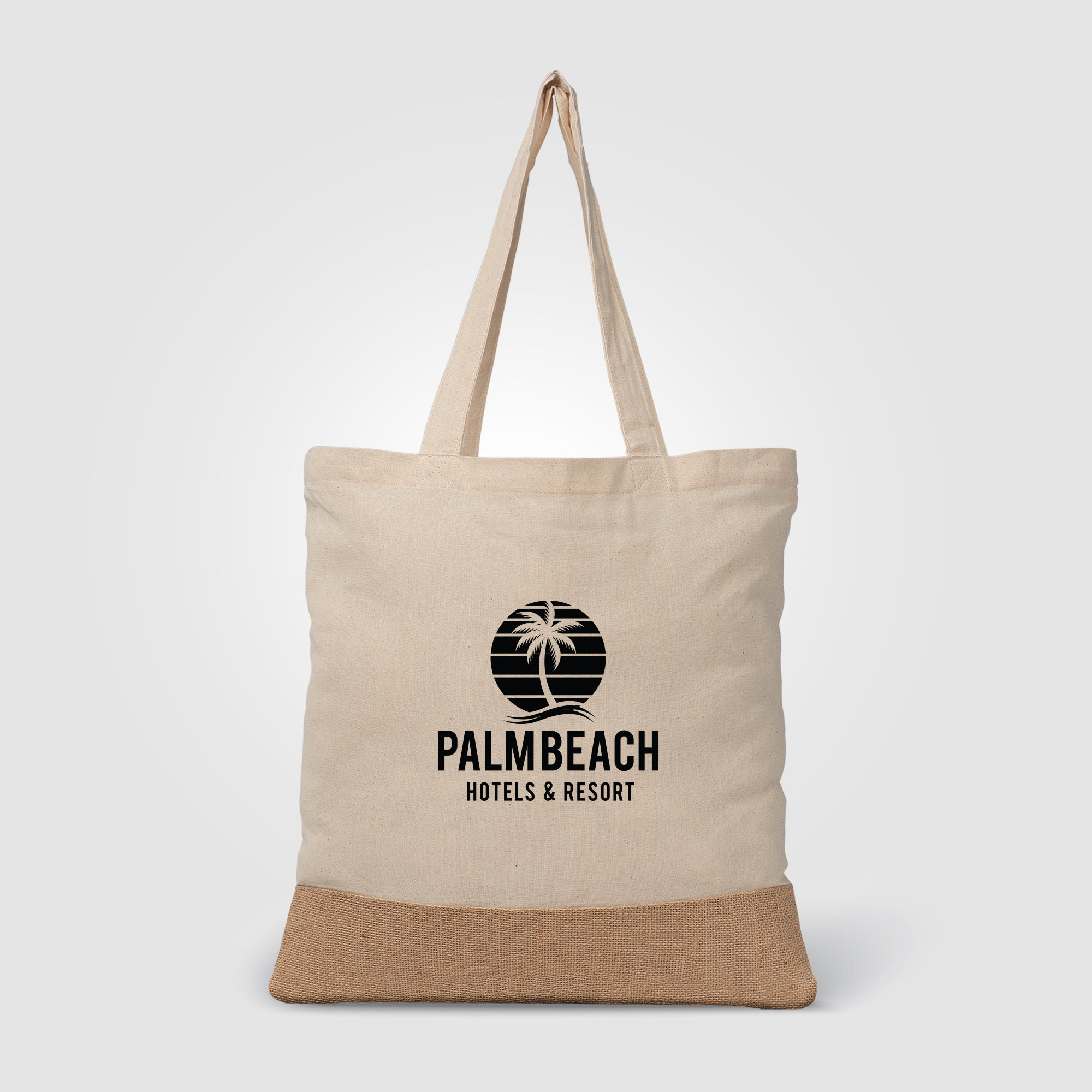 Image of the Rio Collection - 5 oz. Recycled Cotton and Jute Tote Bag promotional product, SKU UHS.