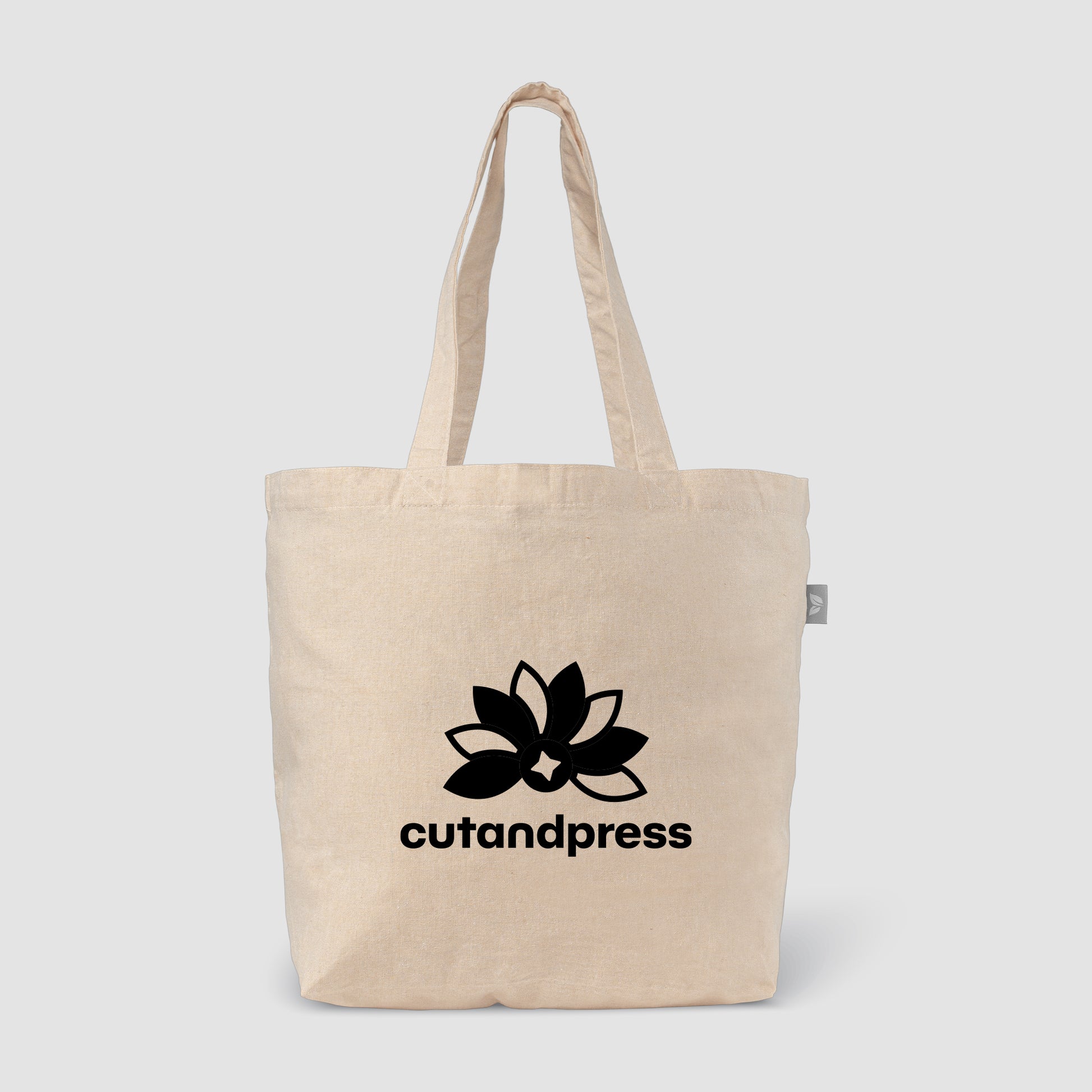 Image of the Budget Shopper Tote - 5 oz Recycled Cotton Blend promotional product, SKU UJA.