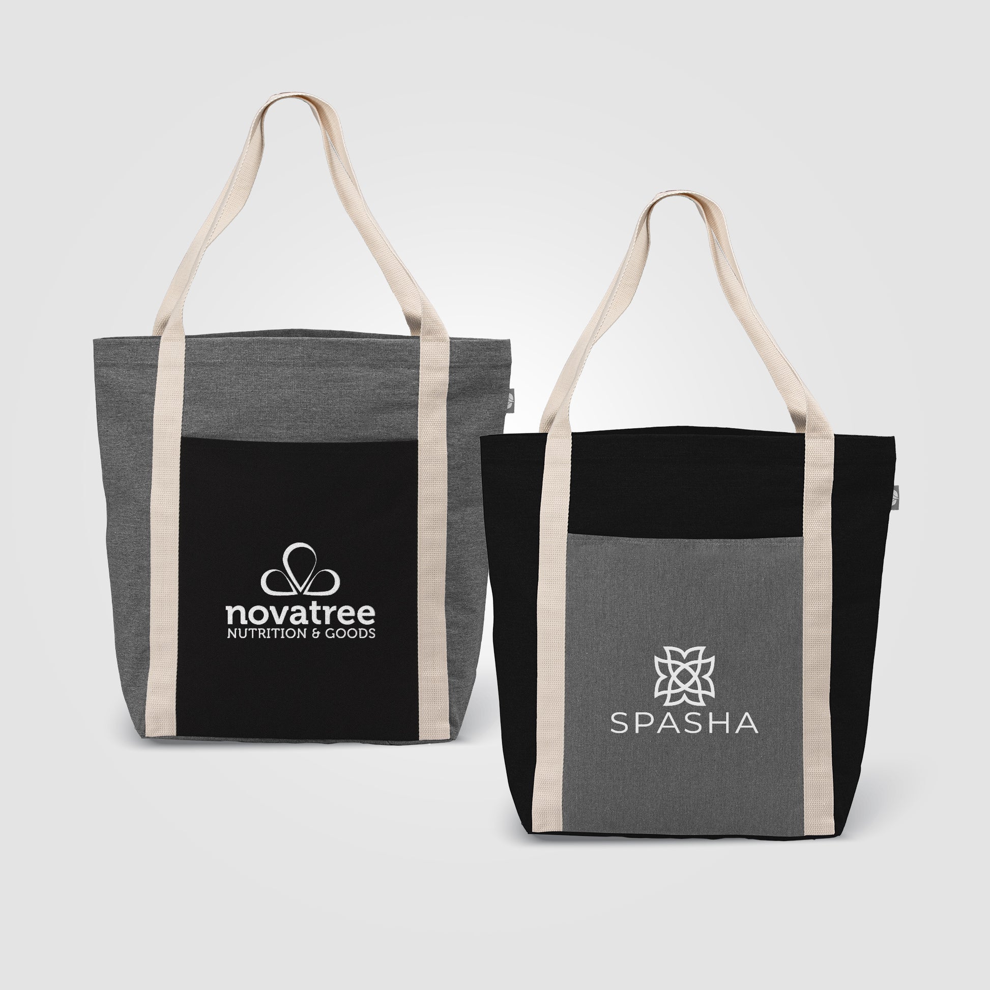 Spun - Recycled Cotton Blend Tote Bag-1