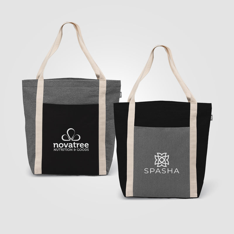 Spun - Recycled Cotton Blend Tote Bag-zoom-