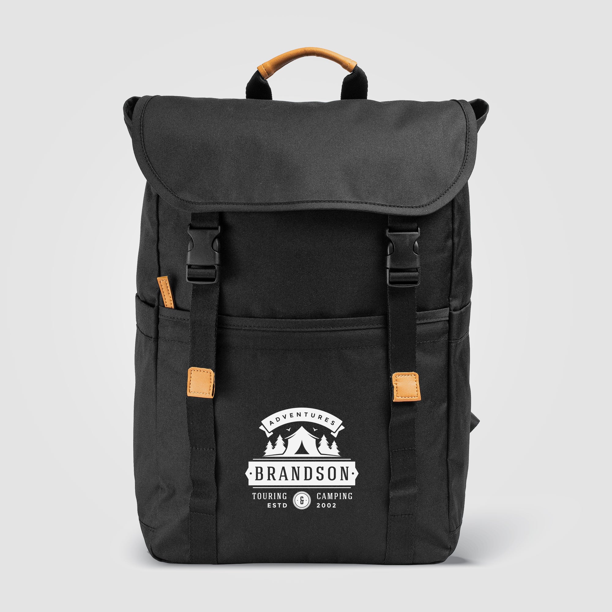 Image of the Lund - 600D RPET Backpack promotional product, SKU UKA.