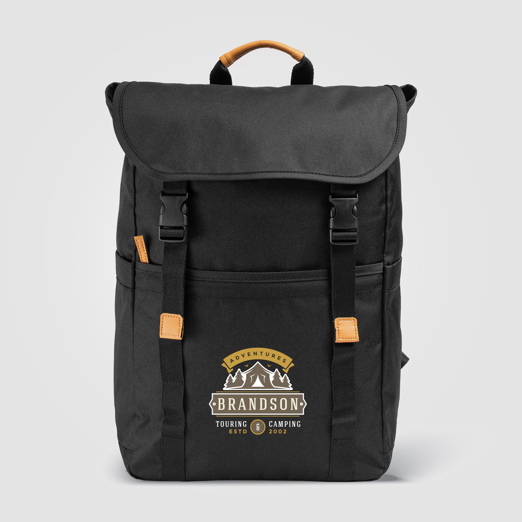 Image of the Lund - 600D RPET Backpack - Heat Transfer promotional product, SKU UKA-T.