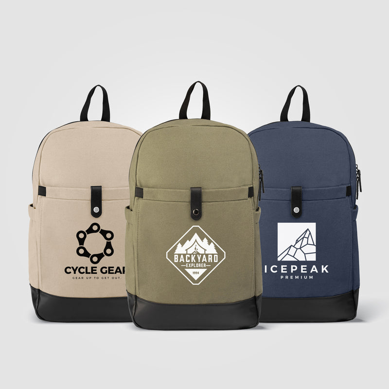 Odyssey Pack - Recycled Cotton Canvas Backpack-zoom-