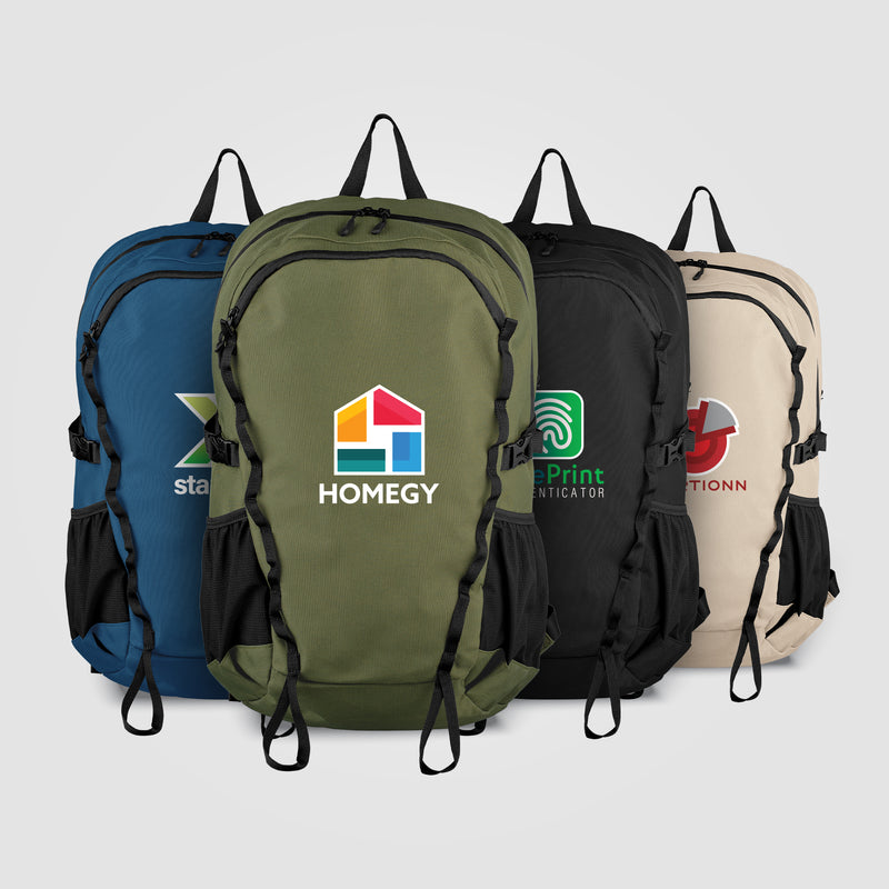 Nordpack Recycled Polyester Sport Backpack - 7.4 gal - Heat transfer-zoom-