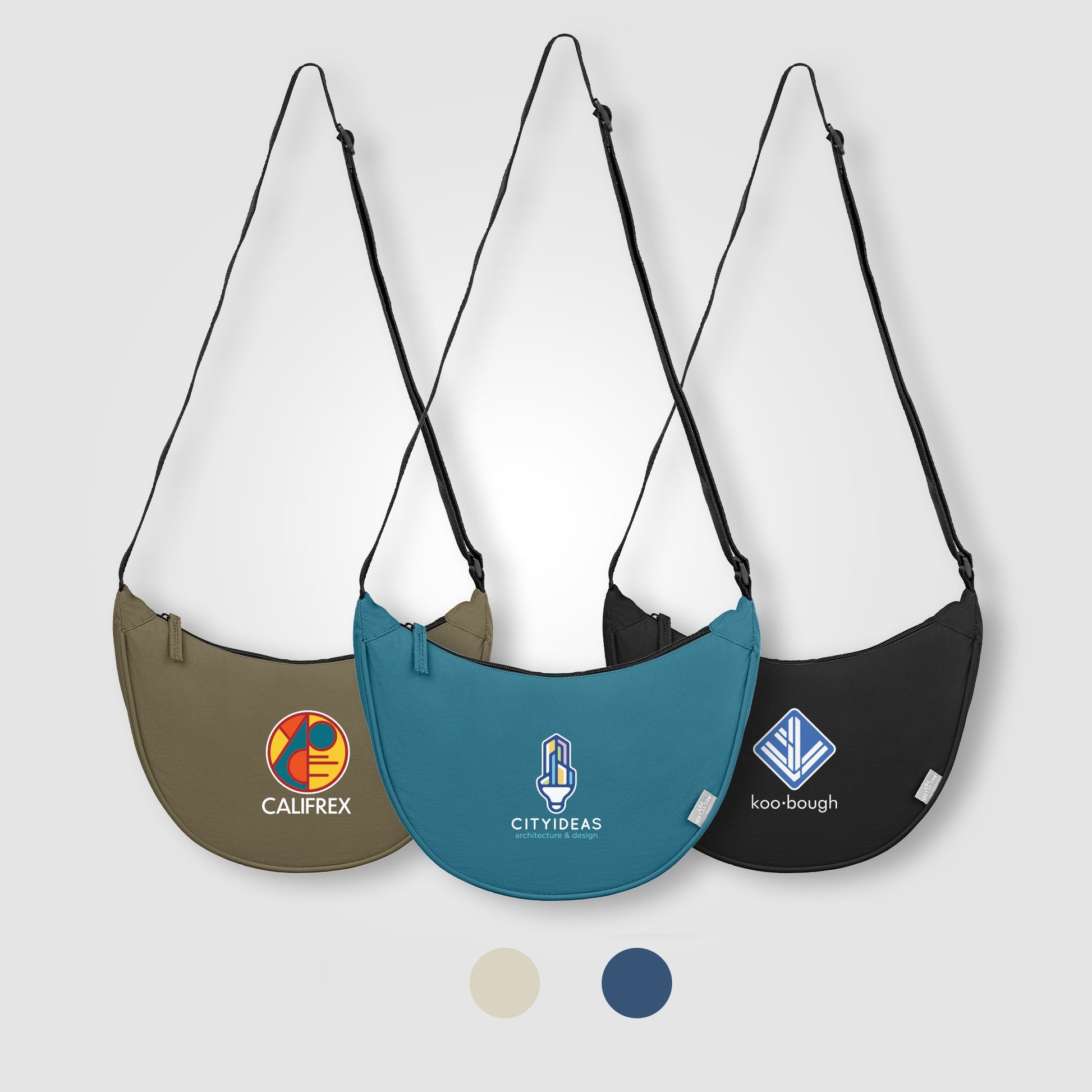 Lucca rPET Nylon Adjustable Shoulder Bag - 4.5L - Heat Transfer-1