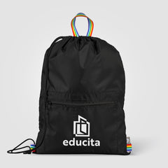 Image of the Spectrum Recycled Polyester Drawstring Bag - 2 gal promotional product, SKU ULD.