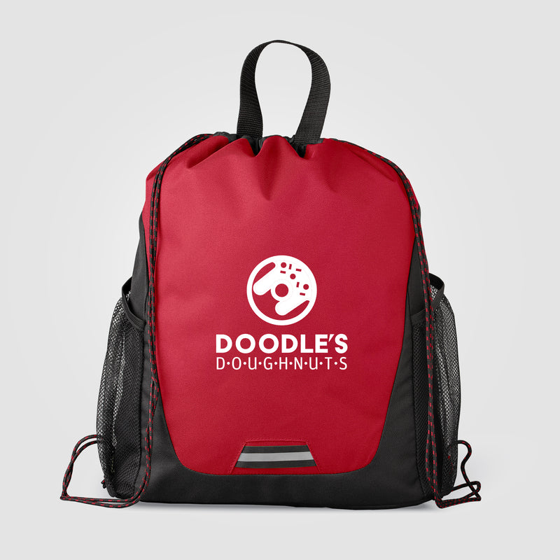 Jotun Recycled Polyester Pocketed Drawstring Bag - 2.6 gal-zoom-