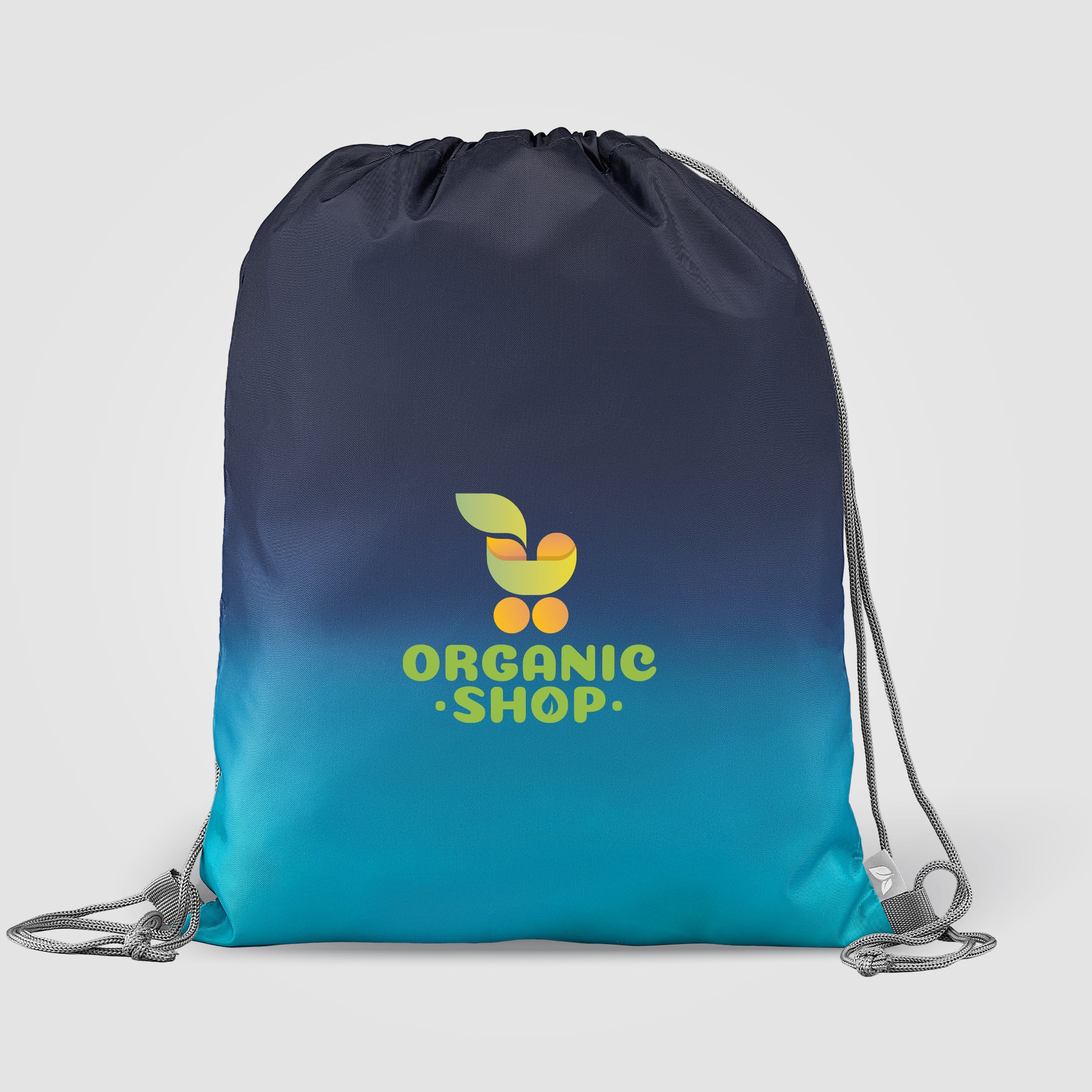 Vilda 210D Polyester Ombre Drawstring Bag - 6L - Full-Color Inkjet-2