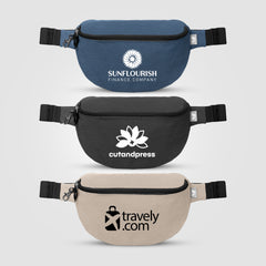 Image of the Helsinki rPET Anti-Theft Hook-Zip Waist Bag – 2L promotional product, SKU ULX.